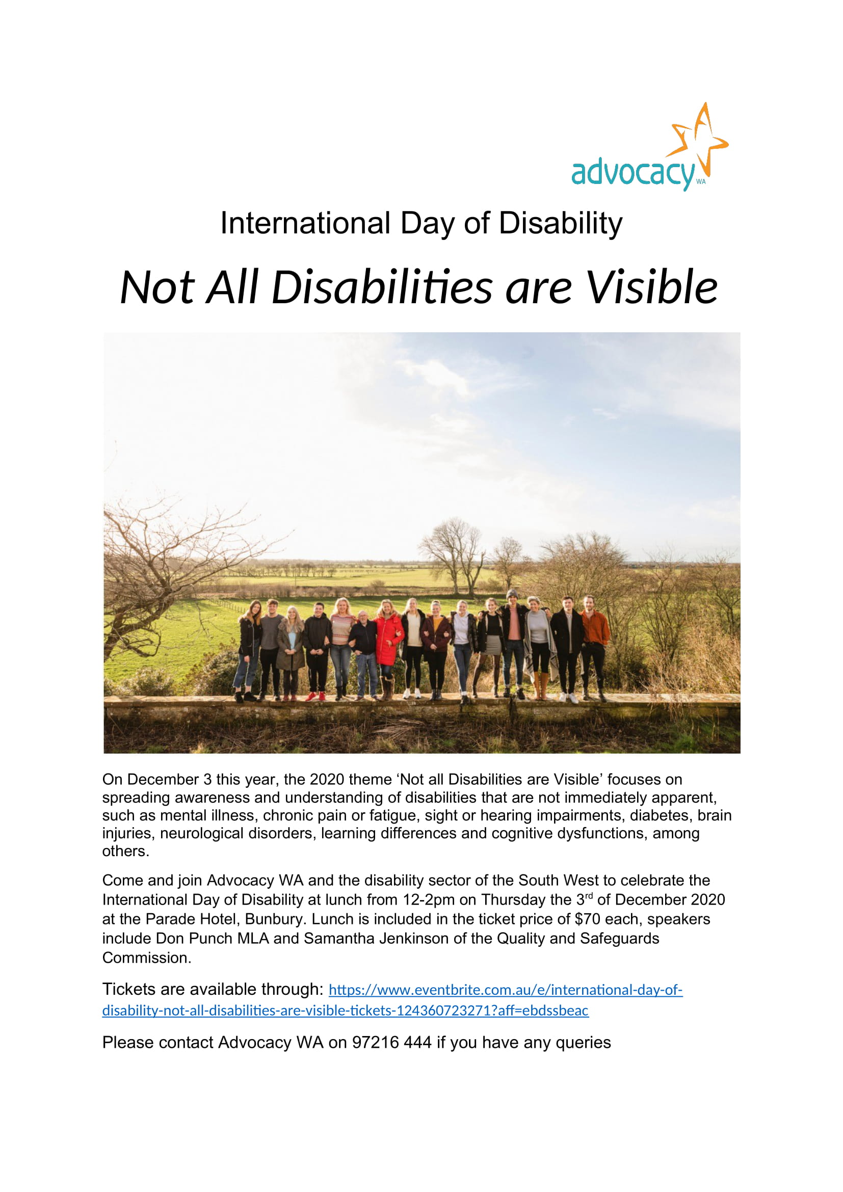 International Day of Disability Lunch Flyer 2020 004 1